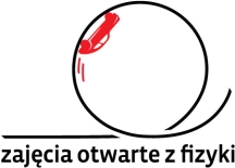 zajęcia otwarte z fizyki na Wydziale Fizyki Uniwersytetu Warszawskiego Logo zajęć otwartych z fizyki